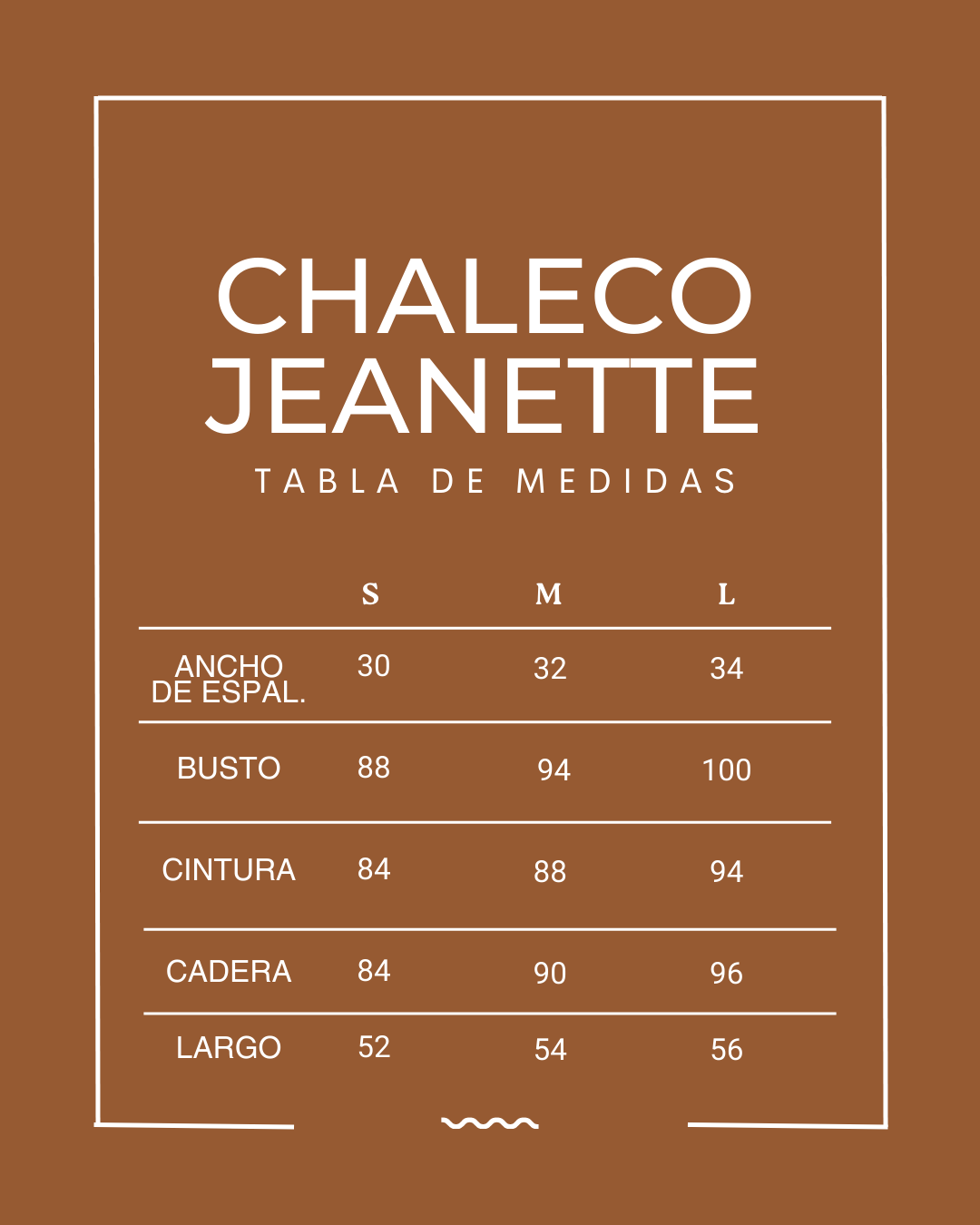 Chaleco Jeanette