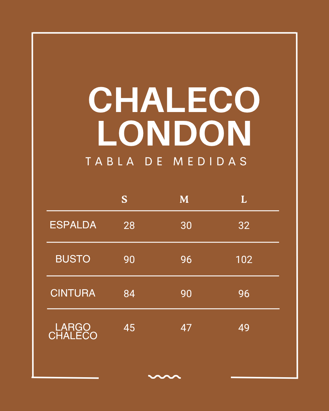Chaleco London
