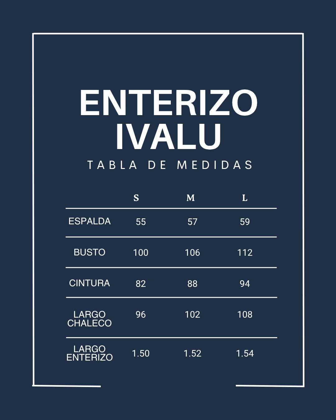 Enterizo Ivalu