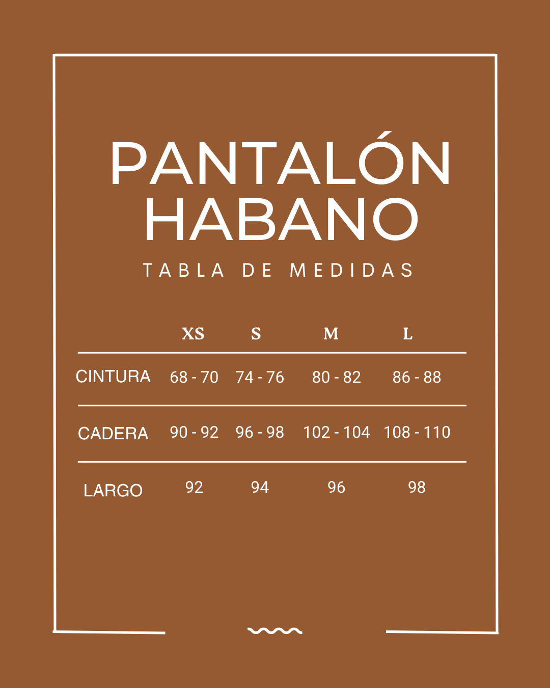 Pantalón Habano