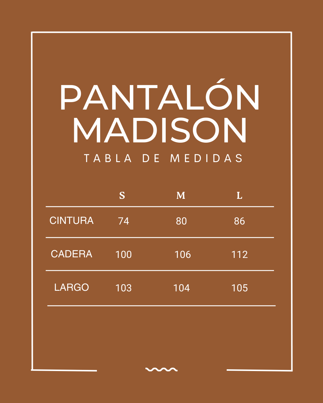 Pantalón Madison