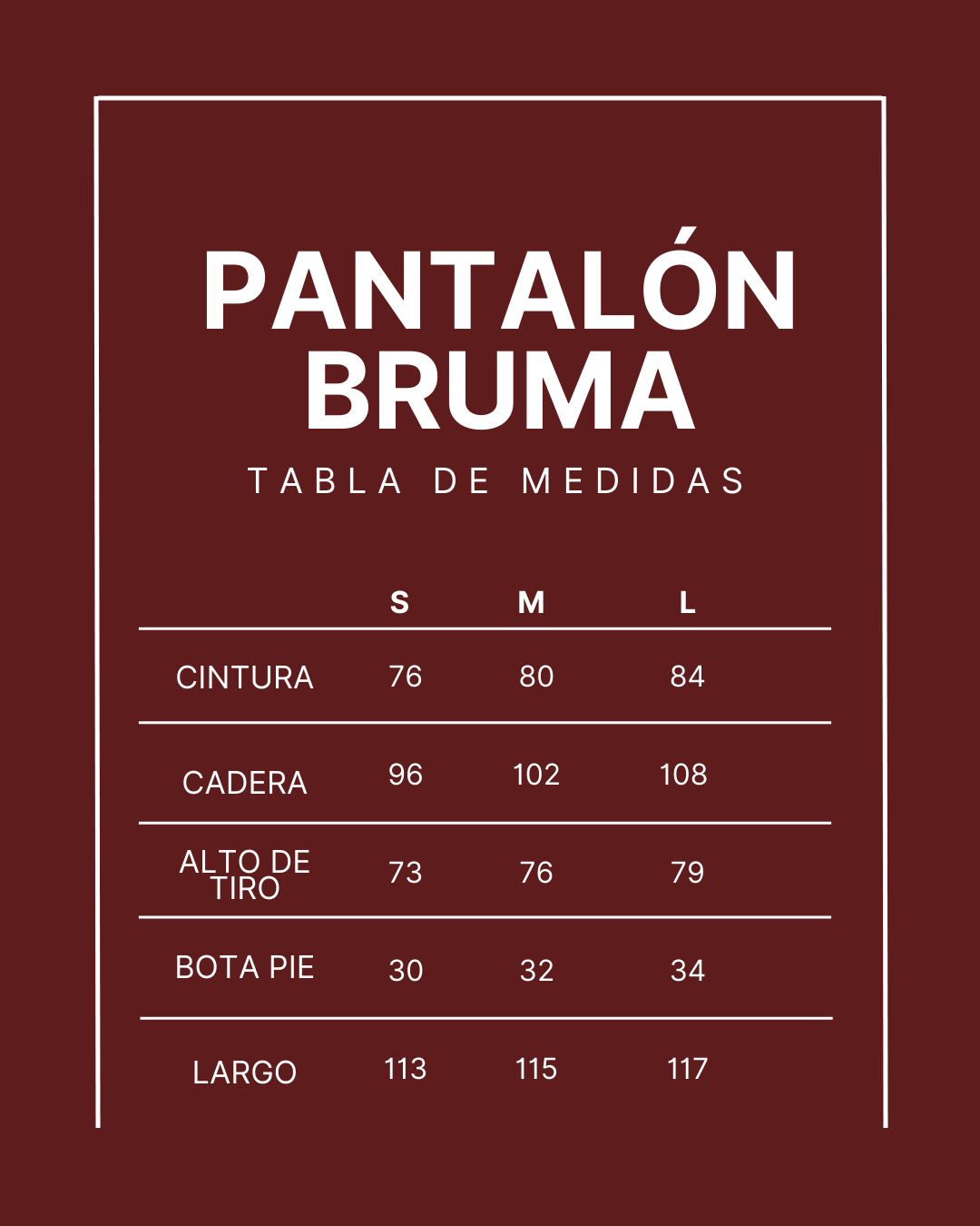 Pantalón Bruma