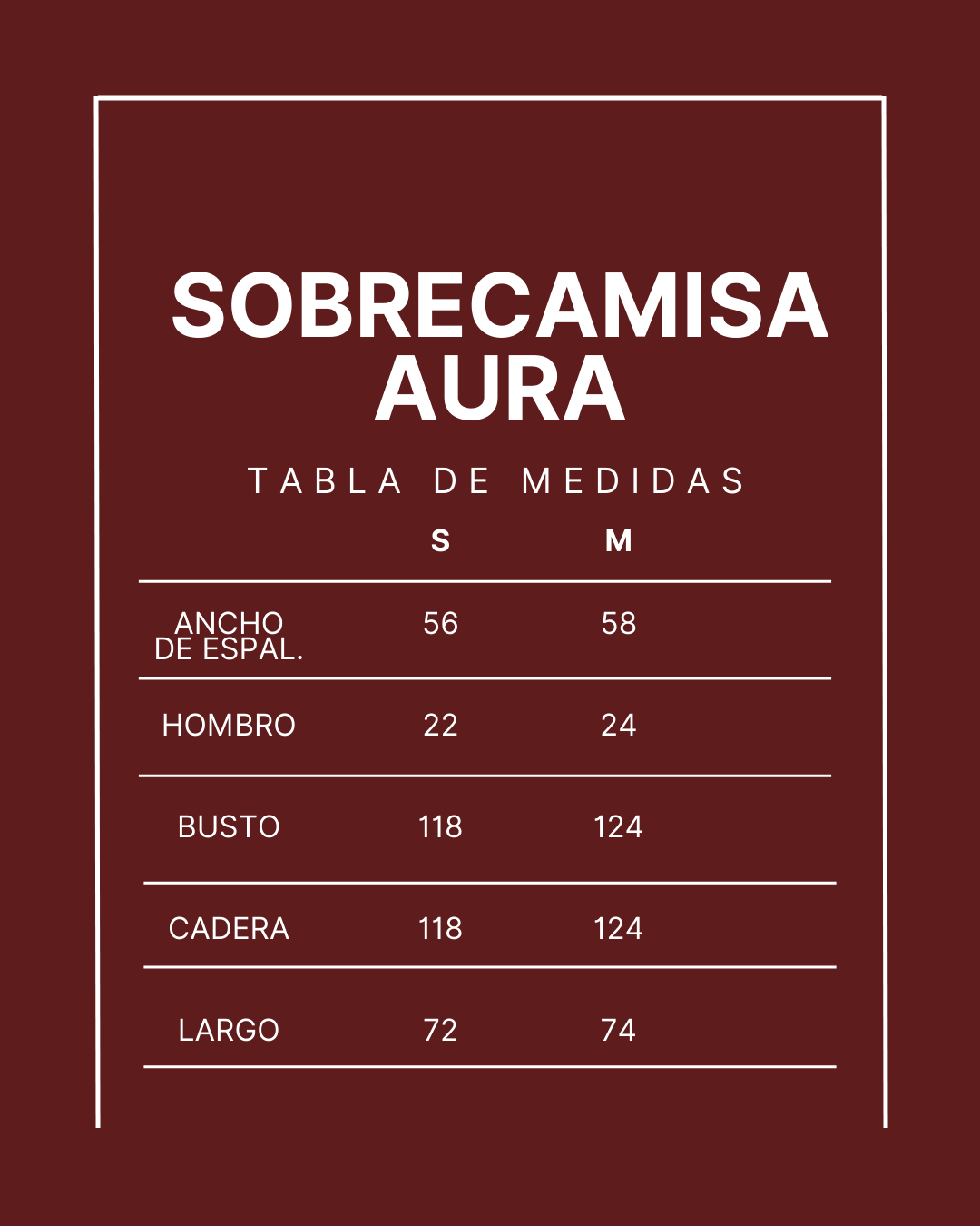 Sobrecamisa Aura