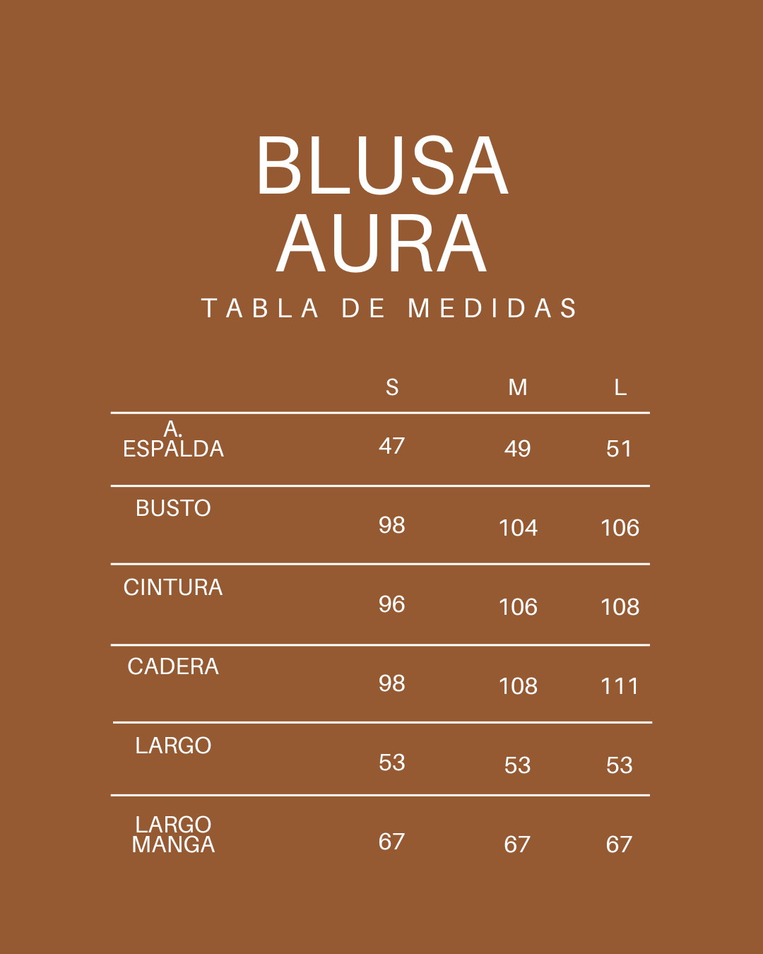 Blusa Aura