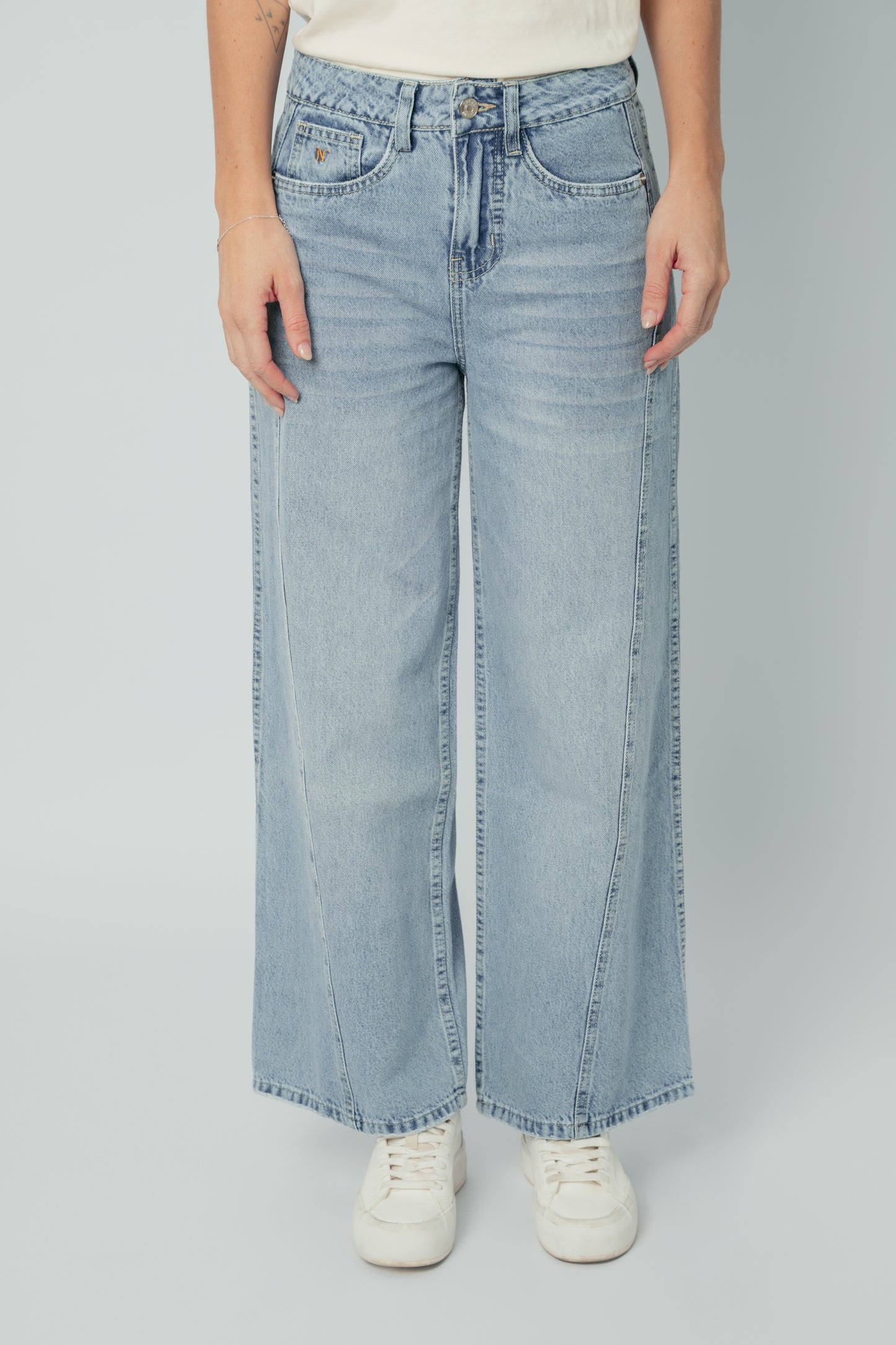 Elise Denim - Wide Leg