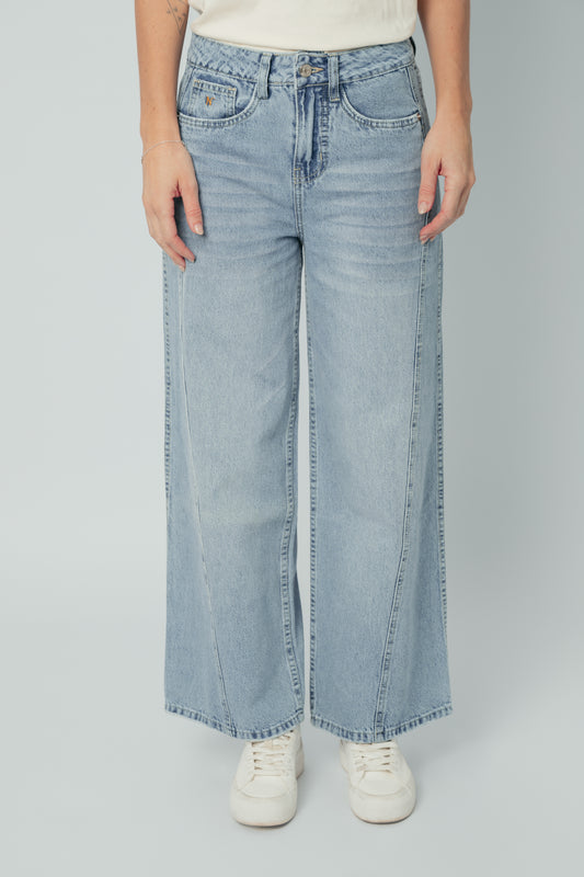 Elise Denim - Wide Leg
